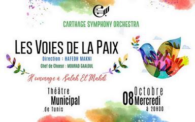 les voies de la paix carthage symphony orchestra tunisie