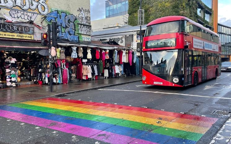 Passage piéton LGBTQ+ Camden