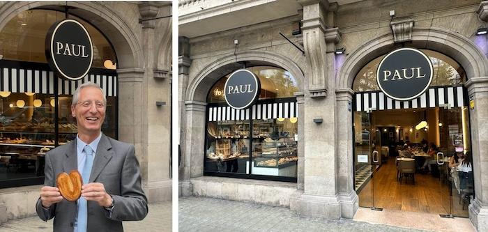 inauguration des boutiques Paul à Barcelone