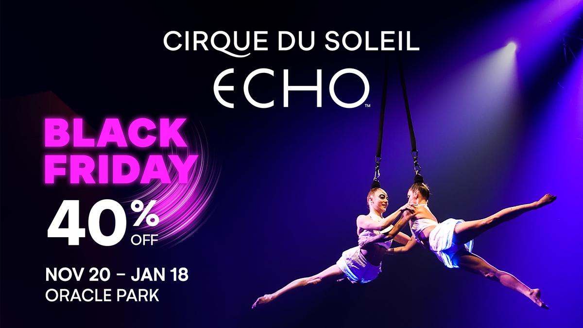 Affiche Cirque du Soleil - Black Friday Offer