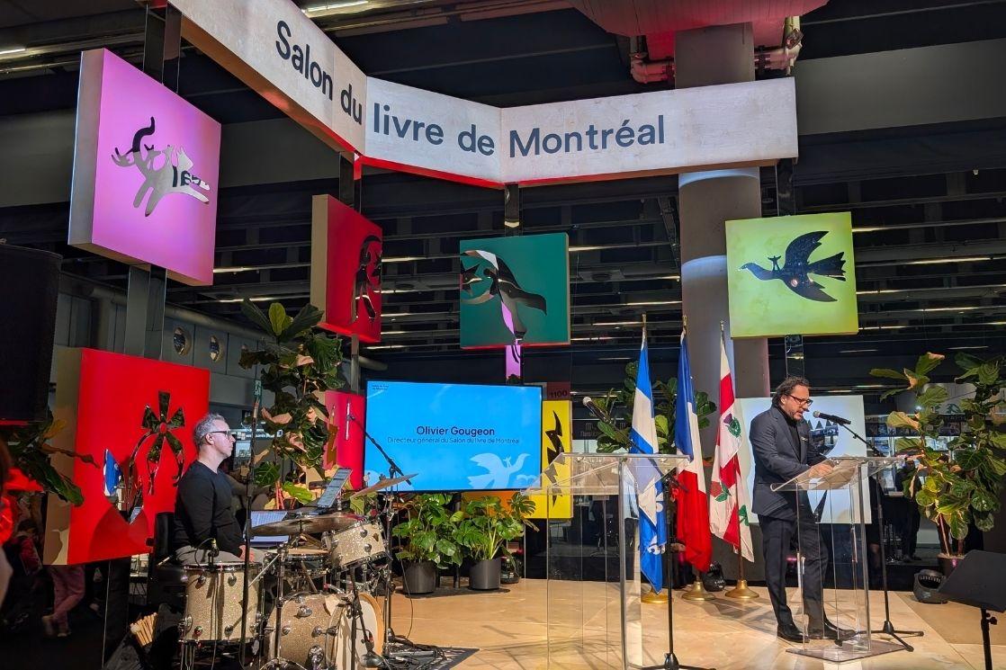 Inauguration du Salon du livre de Montreal