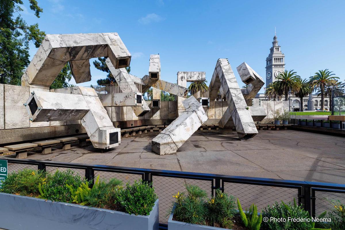 La fontaine Vaillantcourt à San Francisco en 2025