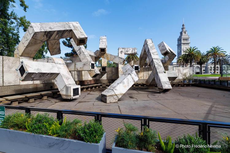 La fontaine Vaillantcourt à San Francisco en 2025