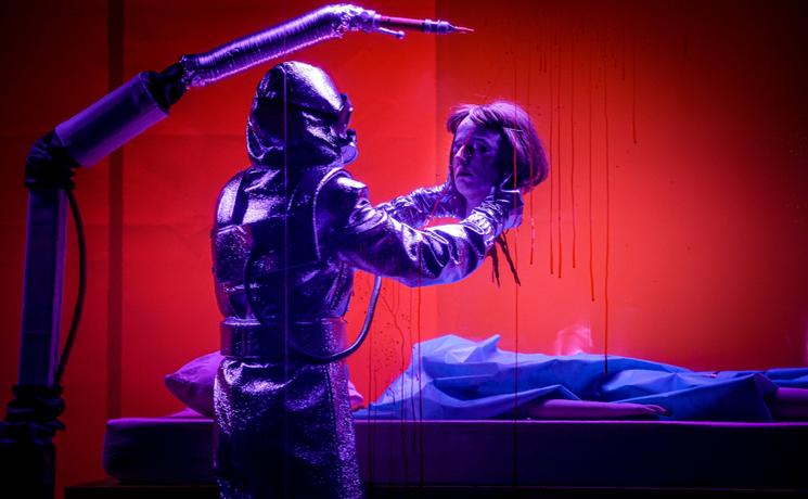 Photo de la pièce de theatre Glaube Liebe Roboter