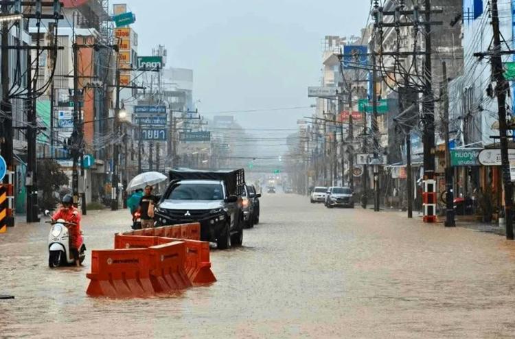 Sud Thaïlande inondé