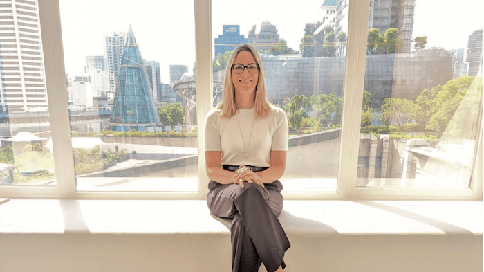 Laetitia Lautode à la French Chamber of Commerce crédit photo FCCS