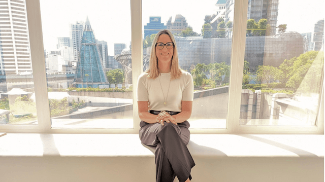 Laetitia Lautode à la French Chamber of Commerce crédit photo FCCS