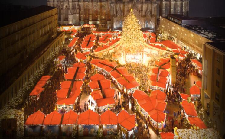 Marché de noel de cologne : © KW Kölner Weihnachtsgesellschaft mbH