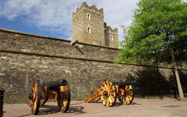Restored Cannons, Derry~Londonderry walls