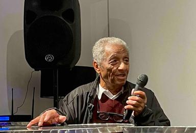 Roger Bourgarel à l'Alliance Française de Johannesburg