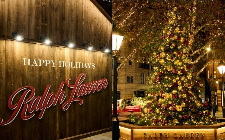 The Ralph Lauren Holiday experience sur le compte instagram de Ralph Lauren