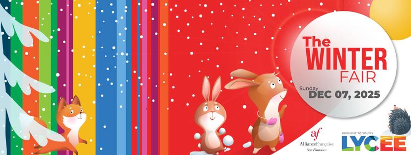 Affiche Winter Fair Alliance Française SF