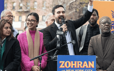 Zohran Mamdani lors de sa campagne pour les élections municipales (1)