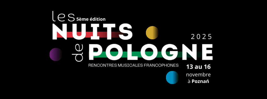 Affiche des Nuits de Pologne 2025