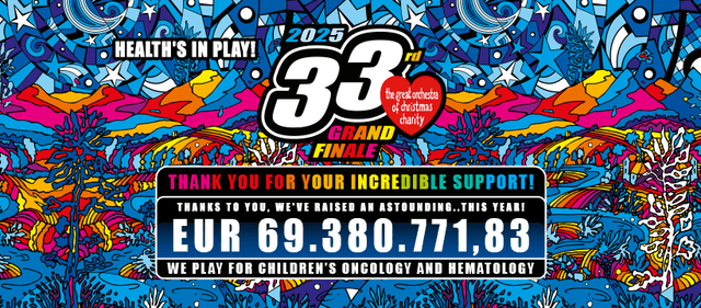 Affiche de la 34ème Finale de WOŚP le 25/01/2026