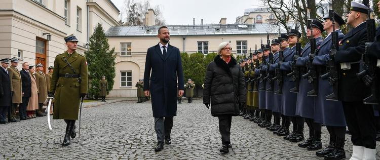 Catherine Vautrin et Władysław Kosiniak-Kamysz