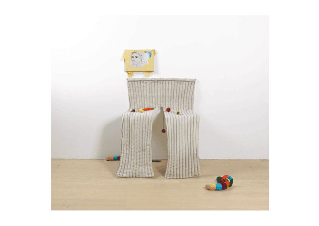 Œuvre “Sour as a Lemon” (2020) présentée dans l’exposition “Velvet Stare” de Nilbar Güreş à Arter