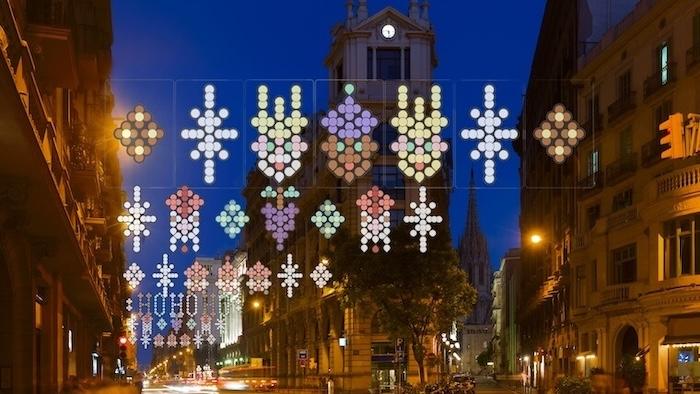 illuminations de Barcelone