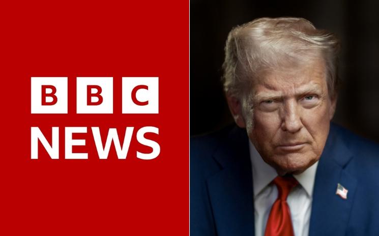 bbc donald trump tim davie