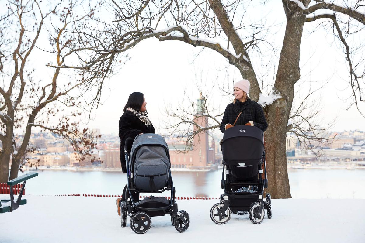 winter walk on monteliusvägen