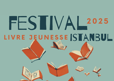 Affiche officielle du Festival du Livre Jeunesse francophone d’Istanbul 2025