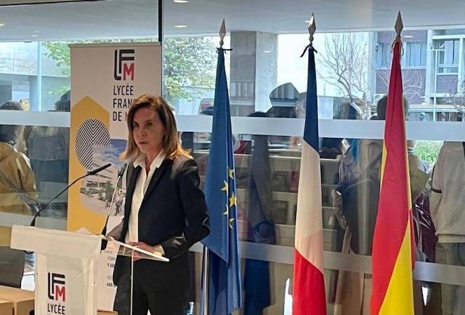 Allocution de Mme Kareen Rispal, ambassadrice de France en Espagne lors de l'inauguration de la bibliothèque du Lycée Français de Madrid
