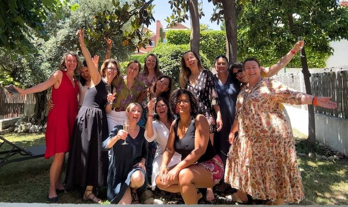 l'équipe du mercadillo du coeur à madrid