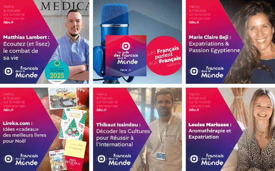 à la radio les podcasts des Français de l'étranger