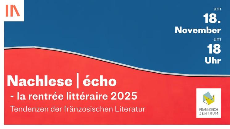 Affiche de la rentrée culturelle de l'institut français de Berlin
