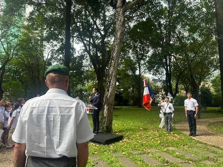 Retour sur la cérémonie du 11 novembre au Consulat général d’Ho Chi Minh-Ville