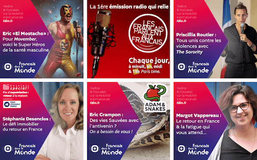 les podcasts de la radio des Français dans le monde