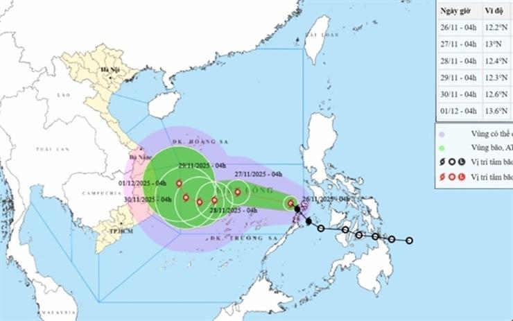 Le Vietnam se prépare à une nouvelle tempête touchant le centre sud