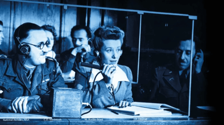 Affiche de l'exposition "1 procès 4 langues"