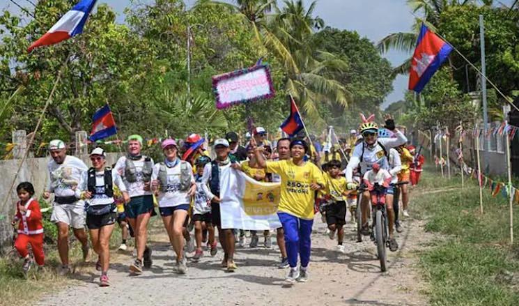 250 km le long du Mékong - un défi solidaire au profit de Ptea Clara