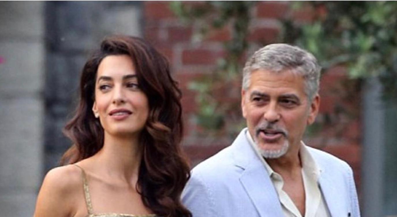 Alma et George Clooney