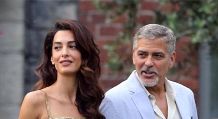 Alma et George Clooney