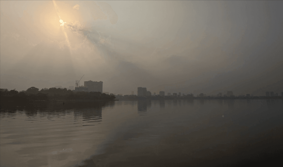 pollution hanoi courir à hanoi