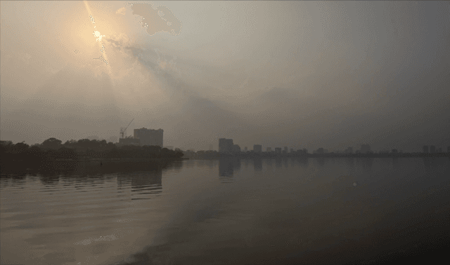 pollution hanoi courir à hanoi