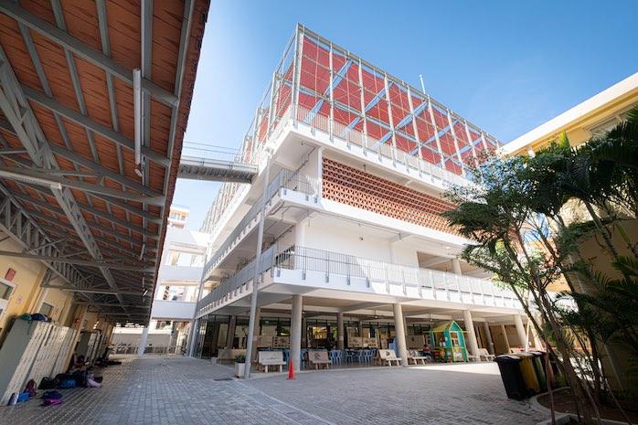 Lycée français René Descartes. Photo Alexis Micoud