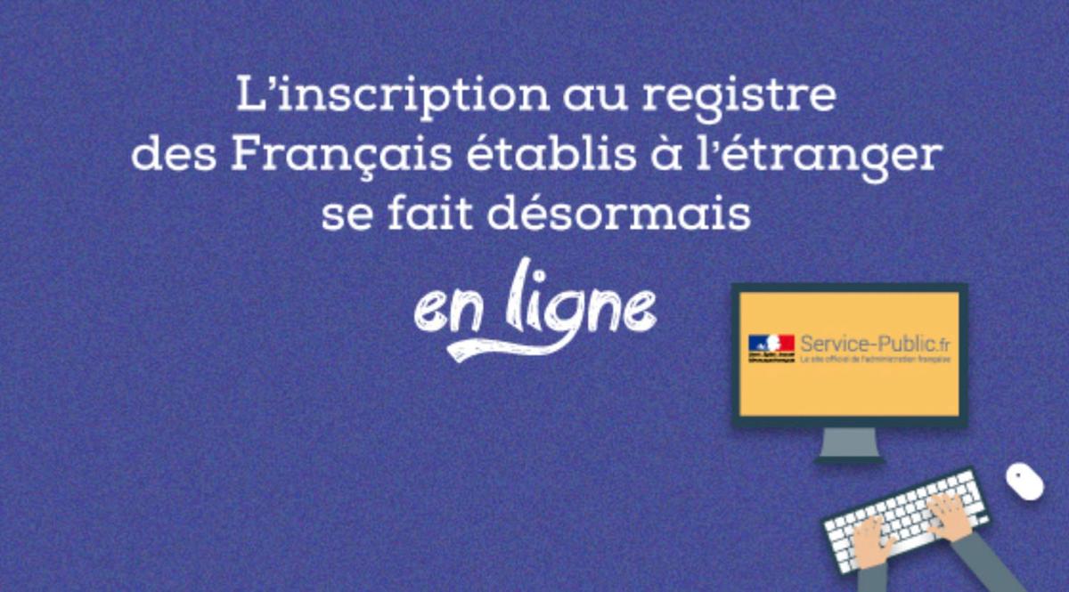 Inscription en ligne registre consulaire
