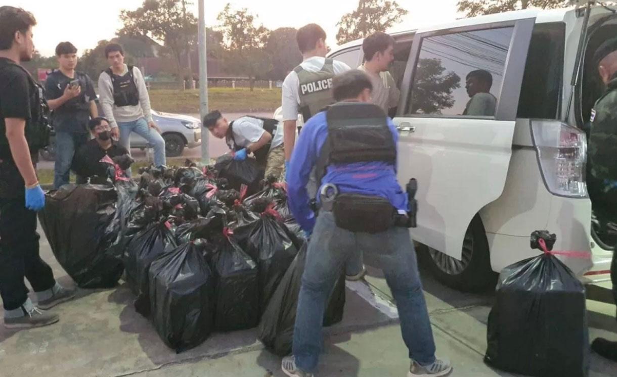 Saisie d’amphétamine en Thaïlande