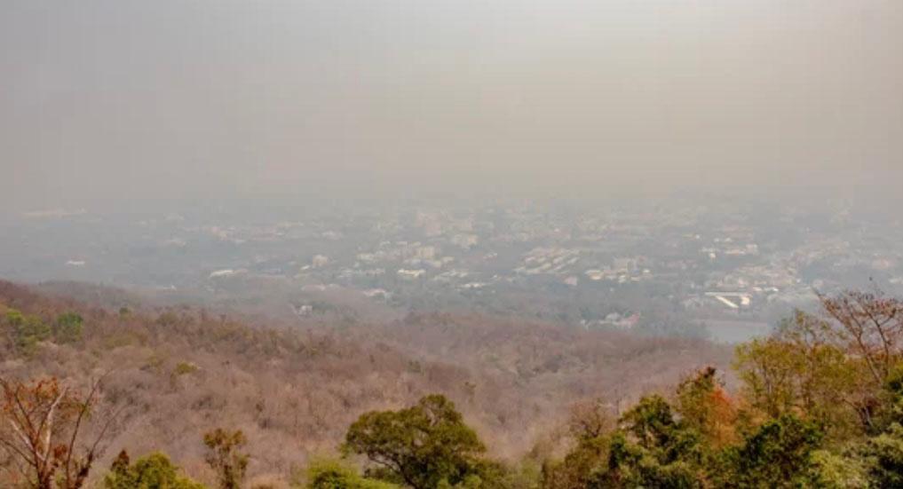 Chiang Mai polluée