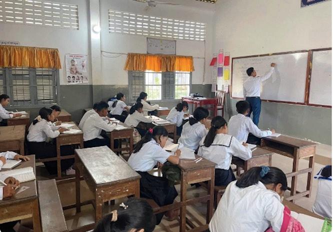 Reprise scolaire limitée dans les provinces frontalières du Cambodge
