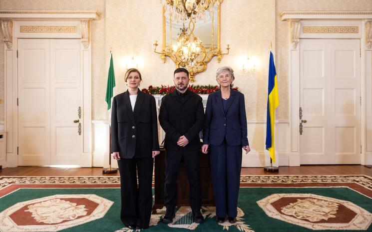 Visite de Zelensky en Irlande