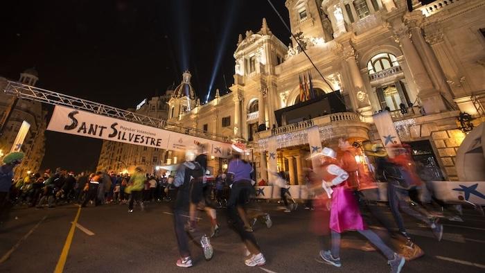 course de Sant Silvestre à valencia