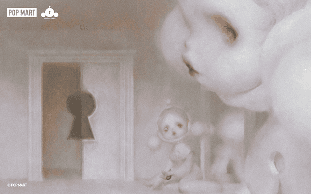 Affiche promotionnelle de l'exposition immersive SKULLPANDA CAGE-UNCAGE.