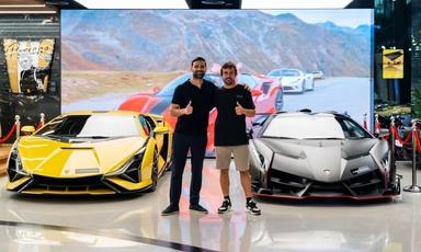 pilotes de f1 présent à Dubai