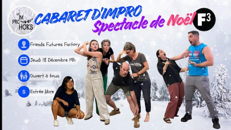 Spectacle de Noël des Improhoks de Phnom Penh