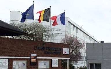 Le lycée français Jean Monnet à Bruxelles en Belgique.