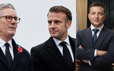 macron starmer ukraine londres